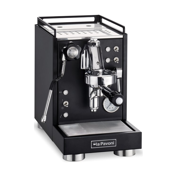 La Pavoni La Pavoni Professionele Koffiemachine Mini Cellini, Zwart, LPSMCB01EU