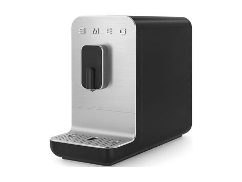 SMEG Espressomachine, mat zwart, volautomatisch, BCC11BLMEU