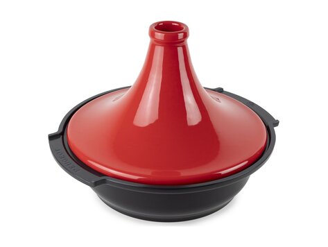 Peugeot Atlas tajineschaal rood, 23 cm