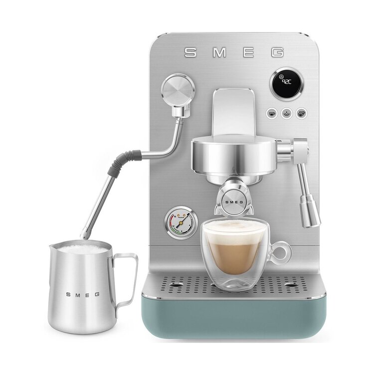 SMEG SMEG Espressomachine Emerald Green, EMC02EGMEU