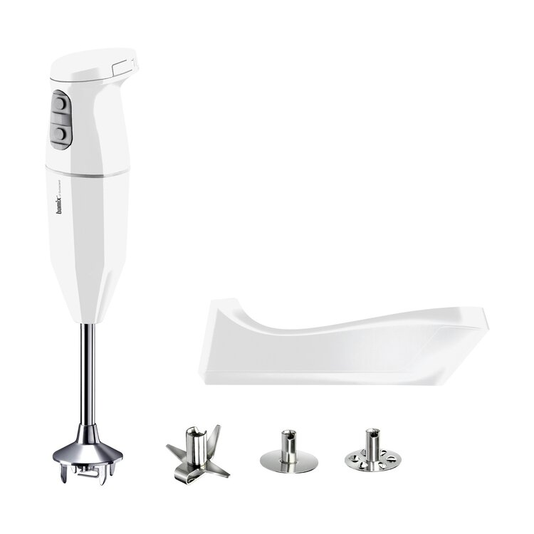 Bamix Bamix Cordless PLUS staafmixer wit, met booster