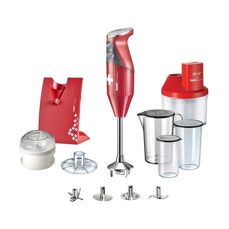 Bamix Bamix Superbox staafmixer rood, M250, 2 snelheden