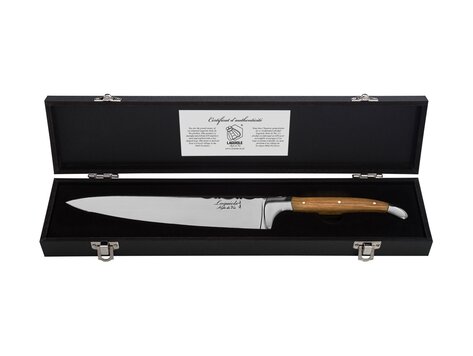 Laguiole Style de Vie Luxury Line koksmes 20cm olijfhout
