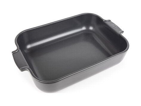 Peugeot Appolia ovenschaal 36 cm, leisteen, rechthoek