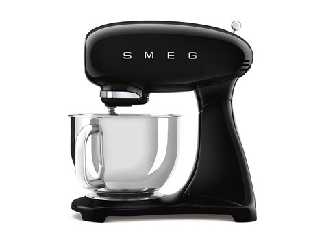 SMEG Keukenmachine, zwart, SMF03BLEU