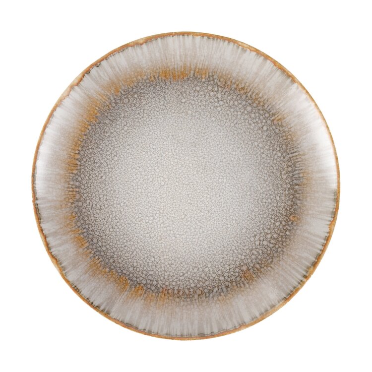 Hazel & Bos Hazel & Bos Juntos blanco artico dinerbord, 27 cm, set van 6, porselein