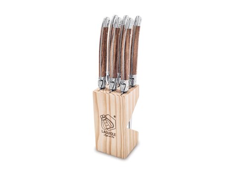 Laguiole Style de Vie Premium Line steakmessenset 6-delig Wood 1,8mm