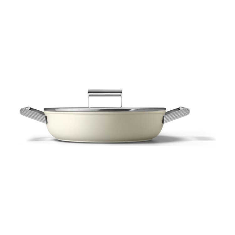 SMEG SMEG Deeppan Crème, 28 cm, DPF2812CRM