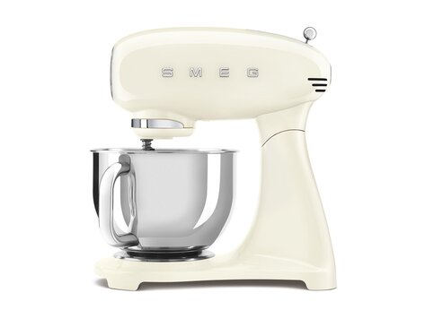 SMEG Keukenmachine, crème, SMF03CREU