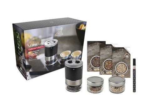 Peugeot Maestro pepermolen 11 cm, 3 reservoirs