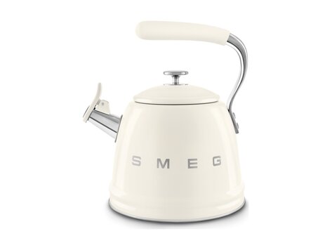 SMEG fluitketel, crème, WKF01CR