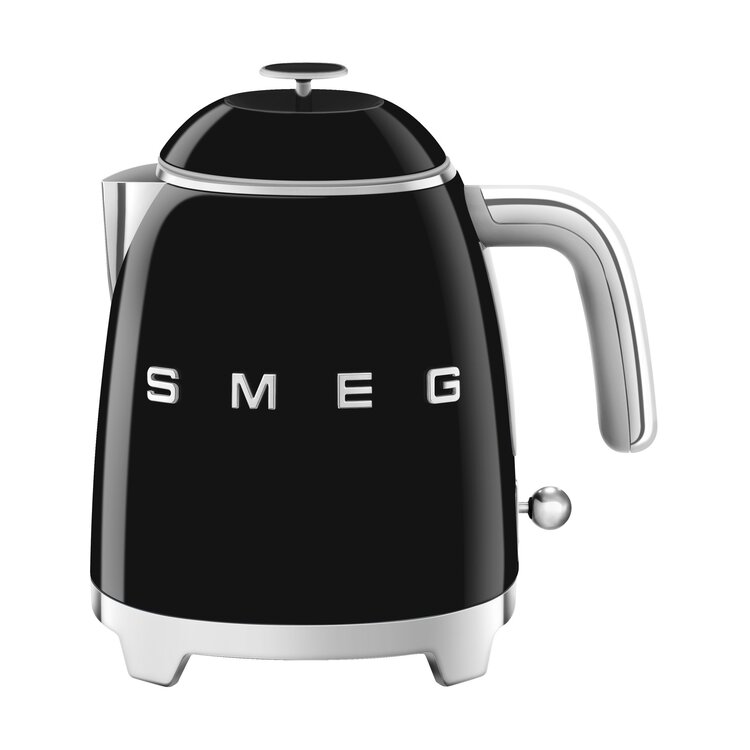 SMEG SMEG Waterkoker 0,8 liter, zwart, KLF05BLEU