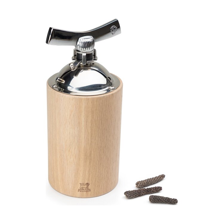 Peugeot Peugeot Isen pepermolen 16 cm, naturel, lange peper en grove kruiden