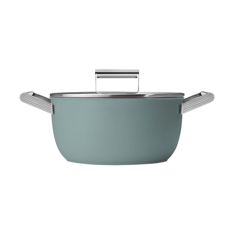 SMEG SMEG Braadpan Emerald Green, 24 cm, CSF2412EGM