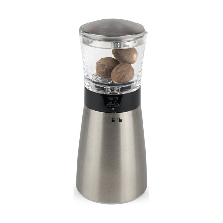 Peugeot Peugeot Daman muskaatmolen 15 cm, inox en acryl