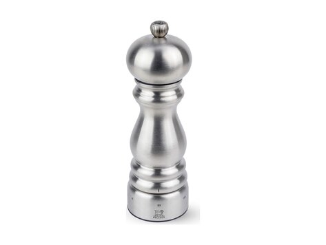 Peugeot Paris zoutmolen 18 cm, rvs, u'Select, zirlion maalwerk