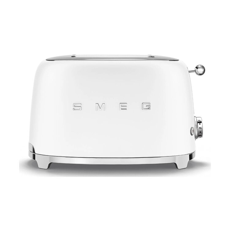 SMEG SMEG Broodrooster TSF01WHMEU 2-slots mat wit
