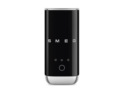 SMEG Melkopschuimer MFF02BLEU, zwart