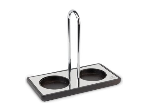 Peugeot Linea houder peper- en zoutmolen 15 cm, chocolade