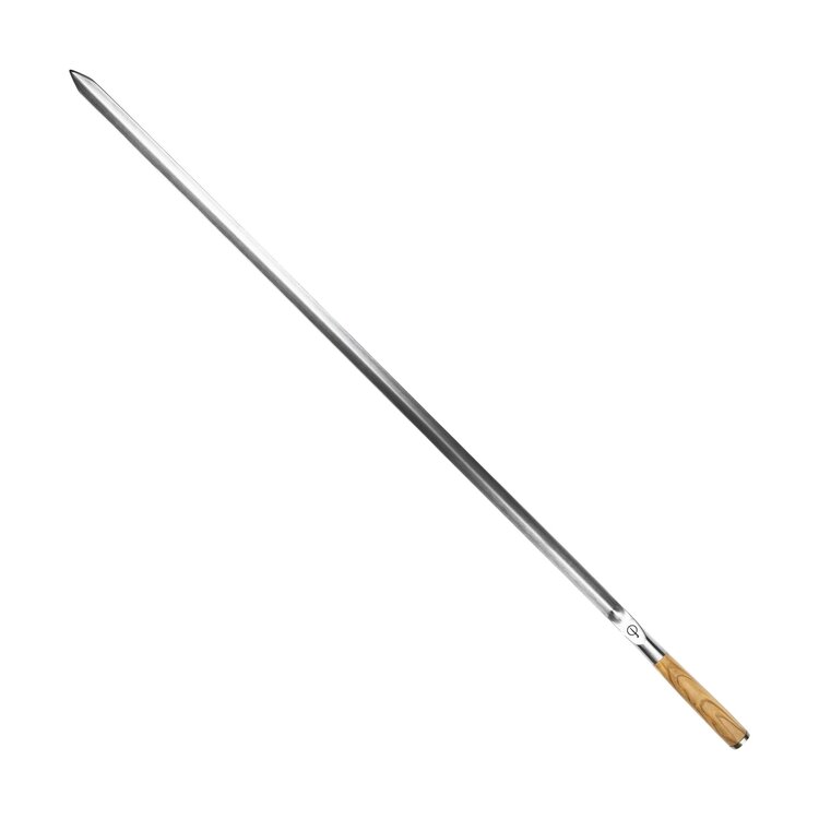 Forged Forged Churrasco spies v-vorm 70cm