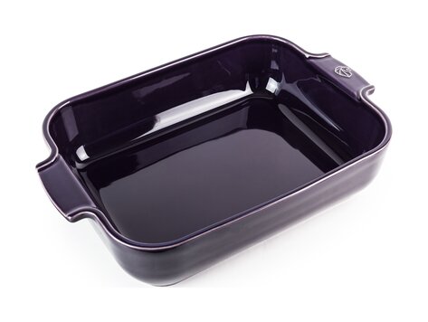 Peugeot Appolia ovenschaal 32 cm, aubergine, rechthoek