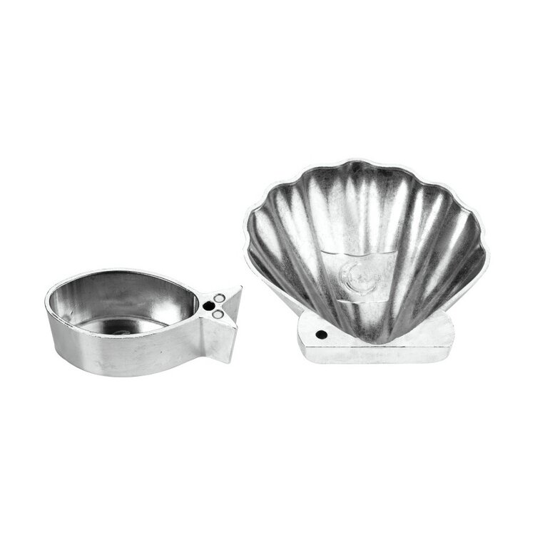 Plate-it Plate-it buñuelos rosettes opzetstuk, Under the Sea, 2-delige set