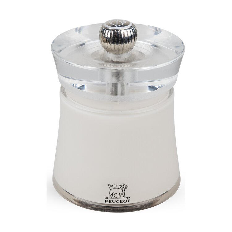 Peugeot Peugeot Bali zoutmolen 8 cm, wit, acryl