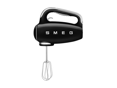 SMEG Handmixer, zwart, HMF01BLEU