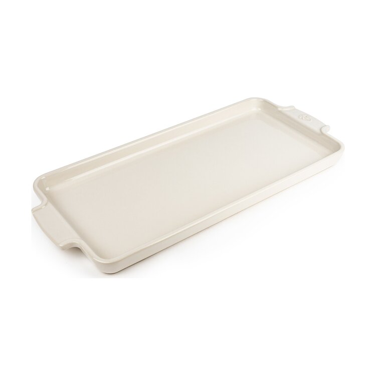 Peugeot Peugeot Appolia Serveer- en ovenplaat 40 cm, ecru, rechtoek