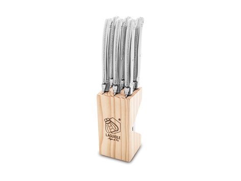Laguiole Style de Vie Premium Line steakmessenset 6-delig RVS 1,8mm