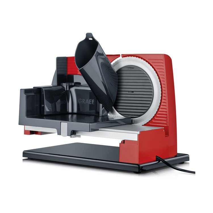 Graef Graef snijmachine Sliced Kitchen rood, elektrisch, vrijdragend