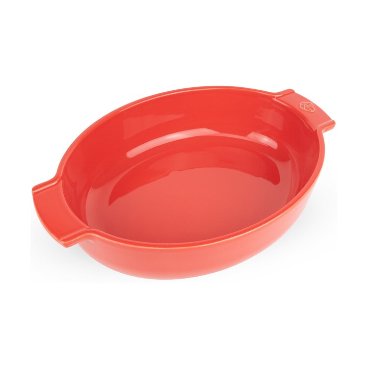 Peugeot Peugeot Appolia ovenschaal ovaal 31 cm, rood, keramiek