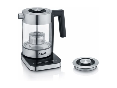 Graef Waterkoker instelbaar, glas, 1 l