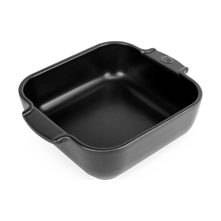 Peugeot Peugeot Appolia ovenschaal 21 cm, satijnzwart, vierkant