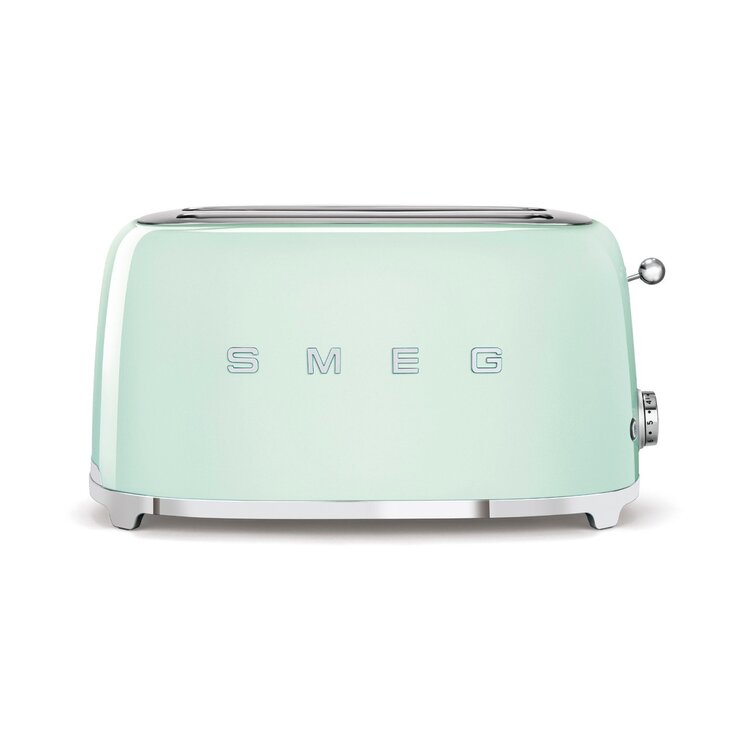 SMEG SMEG Broodrooster TSF02PGEU, 2x4 pastelgroen