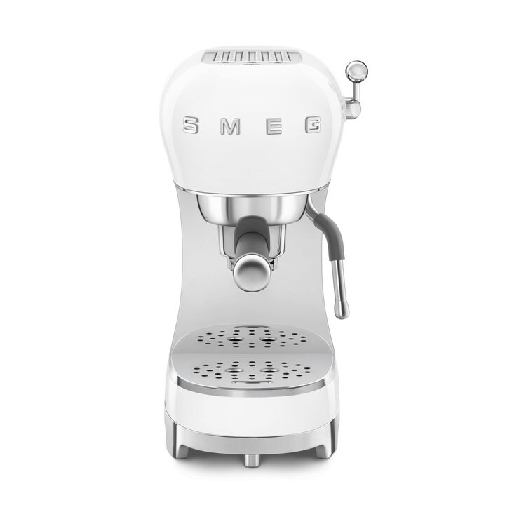 SMEG SMEG Espressomachine ECF02WHEU, wit