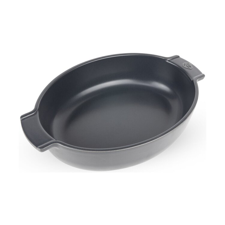Peugeot Peugeot Appolia ovenschaal ovaal 31 cm, leisteen, keramiek