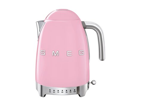 SMEG Waterkoker, 1,7 liter, variabel, roze, KLF04PKEU
