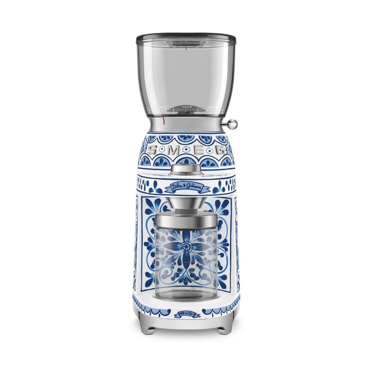 SMEG SMEG Dolce & Gabbana Bonenmaler CGF01DGBEU, Blu Mediterraneo