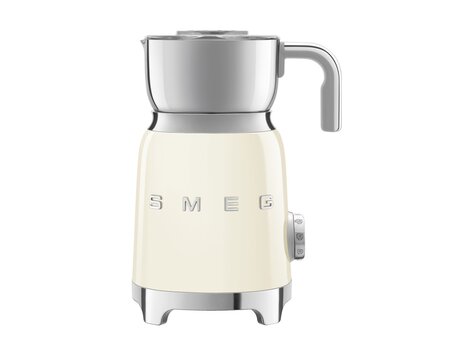 SMEG Melkopschuimer, crème, MFF11CREU