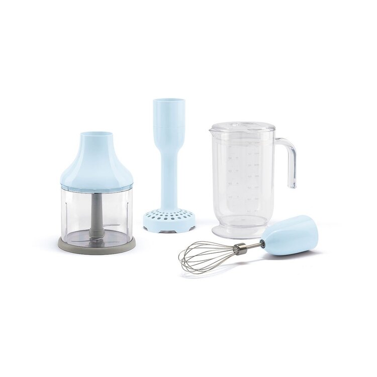 SMEG SMEG Staafmixer Accessoireset HBAC11PB, 4-delig, pastelblauw