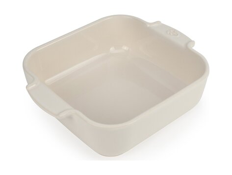 Peugeot Appolia ovenschaal 21 cm, ecru, vierkant