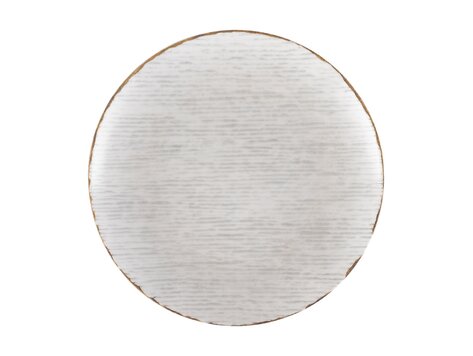 Hazel & Bos Juntos rayado ontbijtbord, 24 cm, set van 6