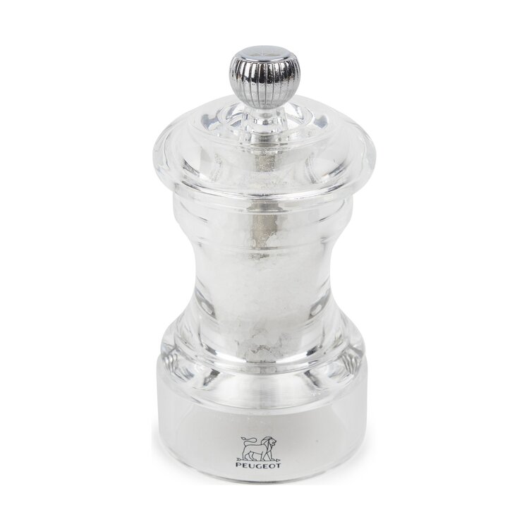 Peugeot Peugeot Bistro zoutmolen 10 cm, transparant, acryl