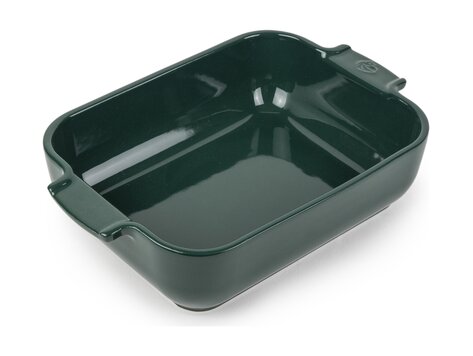Peugeot Appolia ovenschaal rechthoek 25 cm, bosgroen