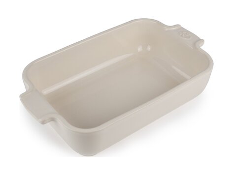 Peugeot Appolia ovenschaal 22 cm, ecru, rechthoek