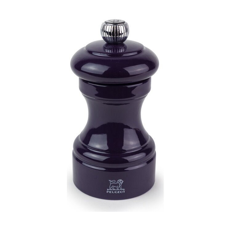 Peugeot Peugeot Bistro pepermolen 10 cm, aubergine, PEFC-hout