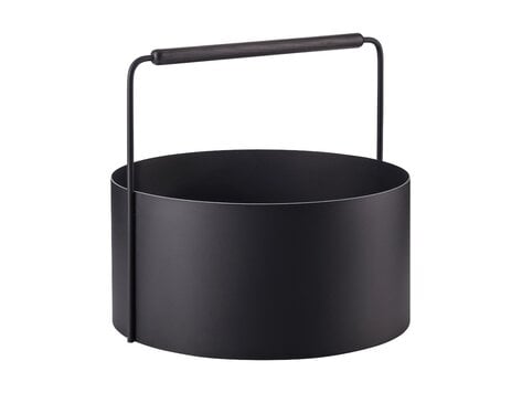 Blomus Haardhoutmand ASHI zwart, maat L