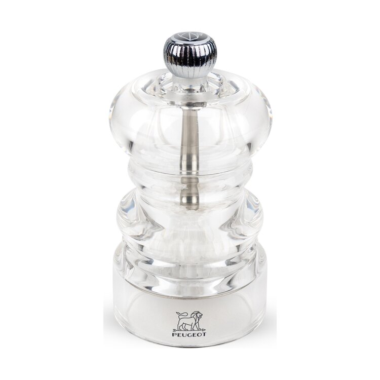 Peugeot Peugeot Nancy zoutmolen 9cm, transparant, acryl