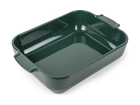 Peugeot Appolia ovenschaal rechthoek 32 cm, bosgroen